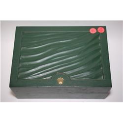 Green Rolex Box; EMPTY; EST. $200-250