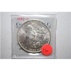 1883-O Silver Morgan $1; EST. $30-40