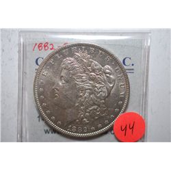 1882-O Silver Morgan $1; EST. $30-40