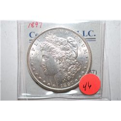 1897 Silver Morgan $1; EST. $30-40
