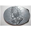 Image 1 : Praying Hands Belt Buckle; EST. $10-25