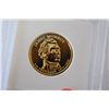 Image 1 : 2008 US Presidential James Monroe $1; Pure 24K Gold Enriched; EST. $5-10