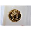 Image 1 : 2008 US Presidential James Monroe $1; Pure 24K Gold Enriched; EST. $5-10