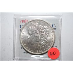 1883-O Silver Morgan $1; EST. $30-40