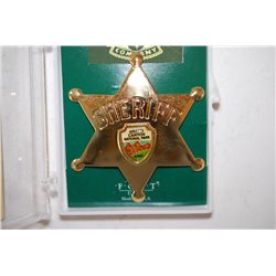 Fred Harvey Trading Co. Collectible Sheriff Badge; Grand Canyon Nat'l Park AZ.; EST. $5-10