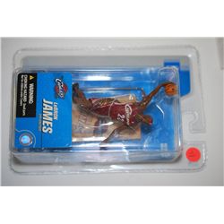 2005 McFarlane Toys NBA LeBron James Cleveland Cavaliers 2nd Edition Figurine; EST. $10-20