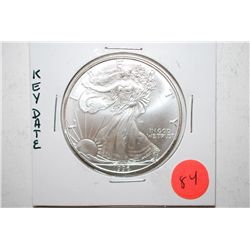 1996 Silver Eagle $1; Key Date; EST. $45-60