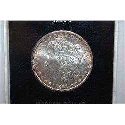1881-S Silver Morgan $1; EST. $50-60