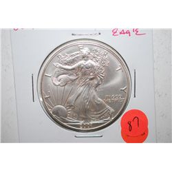 2001 Silver Eagle $1; EST. $31-40