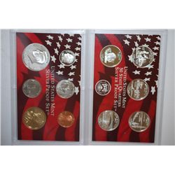 2005-S US Mint Silver Proof Set With US State Quarter Silver Proof Set; EST. $40-60