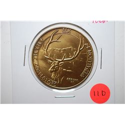 North American Hunting Club Big Game Collector's Series Token "Elk"; EST. $3-5