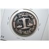 Image 2 : Silver Trade Unit Silver Round "Peace Head"; .999 Fine Silver 1 Oz.; EST. $30-40