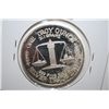 Image 2 : Silver Trade Unit Silver Round "Peace Head"; .999 Fine Silver 1 Oz.; EST. $30-40