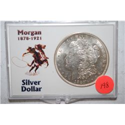1921 Silver Morgan $1 "Morgan Silver Dollar" Holder; EST. $40-60