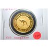 Image 1 : 1990 Australia Nugget "Red Kangaroo" Gold Foreign Coin; 9999 Gold 1 Oz.; EST. $1700-1900