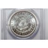 Image 2 : 1887 Silver Morgan $1; PCGS Graded MS63; EST. $60-80