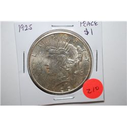 1925 Peace $1; EST. $30-40