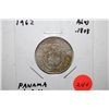 Image 1 : 1962 Panama 1/2 Balboa Foreign Coin; .1808 ASW; EST. $10-20