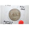 Image 1 : 1942 Australia Florin Foreign Coin; .3363 ASW; EST. $10-20