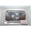 Image 2 : Ohio Precious Metals, LLC Silver Ingot Made From Recycled Sources; .999 Fine Silver 1 Oz.; EST. $30-