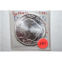 Silver Round  Buffalo Nickel ; 999 Fine Silver 1 Oz.; EST. $30-40