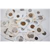 Image 2 : World Coins & Tokens; Various Dates & Denominations; Worked in 2x2 Squares; Lot of 50; EST. $20-40