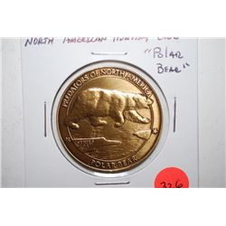 North American Hunting Club Big Game Collectors Series "Polar Bear" Token; Predators Of North Americ