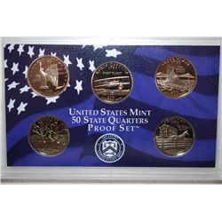 2001-S US Mint State Quarter Proof Set; EST. $5-10