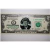 Image 1 : 2003-A US Federal Reserve Note $2; San Francisco CA Reserve; Kennedy 35th President Bill; EST. $3-5