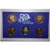 Image 2 : 2002-S US Mint State Quarter Proof Set; EST. $3-6