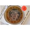 Image 1 : Bally's Las Vegas NV Limited Edition Two-Tone $10 Gaming Token; .999 Fine .60% Oz. ASW; EST. $20-30