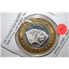 Image 1 : Slots A Fun Las Vegas NV Limited Edition Two-Tone $10 Gaming Token; .999 Fine .60% Oz. ASW; EST. $20