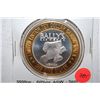 Image 1 : Bally's Las Vegas NV Limited Edition Two-Tone $10 Gaming Token; .999 Fine .60% Oz. ASW; EST. $20-30