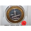 Image 1 : Stratosphere Las Vegas NV Limited Edition Two-Tone $10 Gaming Token; .999 Fine .60% Oz. ASW; EST. $2