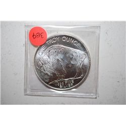 Silver Round  Buffalo Nickel ; 999 Fine Silver 1 Oz.; EST. $30-40