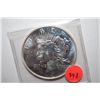 Image 1 : Silver Round "Peace Head"; .999 Fine Silver 1 Oz.; EST. $30-40