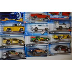 Mattel Hot Wheels Inc.; Various Dates, Makes & Models; Lot of 10; EST. $20-40