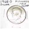 Image 1 : 1968-D KENNEDY SILVER HALF DOLLAR *NICE COIN - PLEASE LOOK AT PIC. TO DETERMINE GRADE*!!