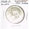 Image 1 : 1968-D KENNEDY SILVER HALF DOLLAR *NICE SILVER COIN - PLEASE LOOK AT PIC. TO DETERMINE GRADE*!!