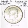 Image 1 : 1968-D KENNEDY SILVER HALF DOLLAR *NICE SILVER COIN - PLEASE LOOK AT PIC. TO DETERMINE GRADE*!!