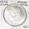 Image 1 : 1878 SILVER MORGAN DOLLAR *EXTREMELY RARE UNC HIGH GRADE*!!