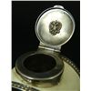 Image 5 : RUSSIAN SILVER & IVORY ENAMELED INKWELL