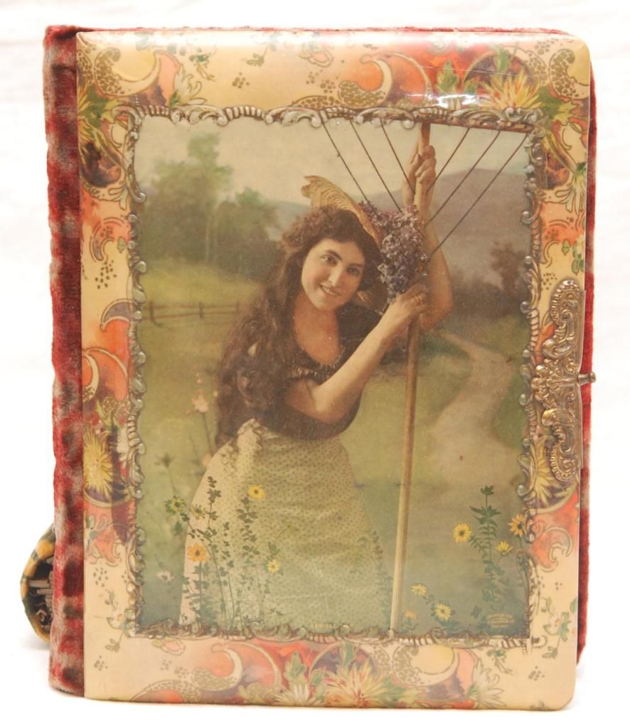 5 VICTORIAN ERA VELVET ALBUMS WITH DAGUERREOTYPE