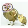 Image 1 : 2 SERGIO BUSTAMANTE MIXED METAL OWLS