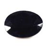 Image 1 : 16.87 ctw Dark Blue Sappire Loose Oval