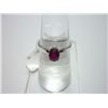 Image 1 : NATURAL 14.75 CTW RUBY RING .925 STERLING SILVER