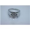 Image 1 : 16.2 CTW CZ RING .925 STERLING SILVER