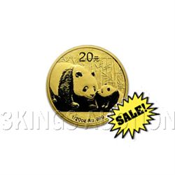 Chinese Gold Panda 20th Ounce 2011