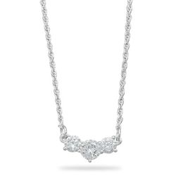 18" 5mm/6mm CZ Necklace