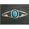 Image 1 : Sterling Silver Turquoise Cuff Bracelet
